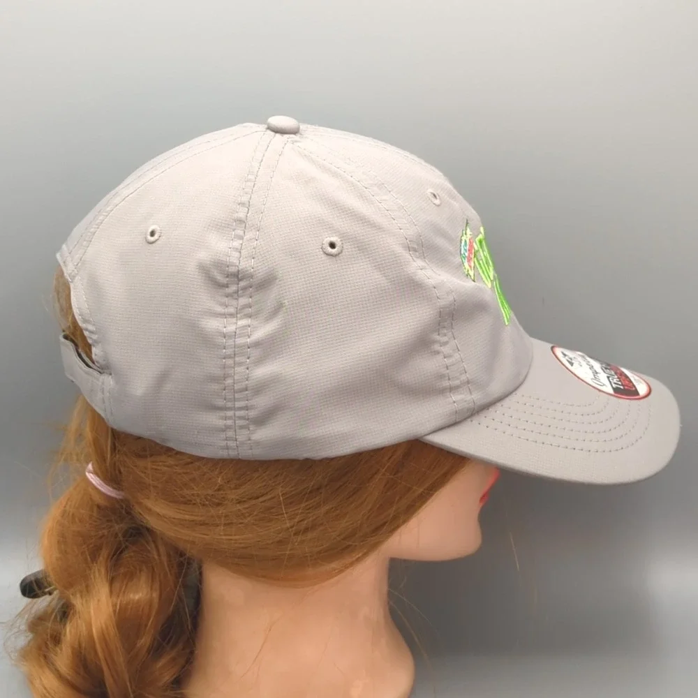 Mountain Dew Get Out And Do Strapback Hat Golf Cap Gray Imperial OSFA